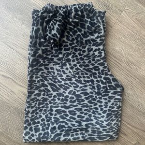 Cheetah Print Pajama Bottoms